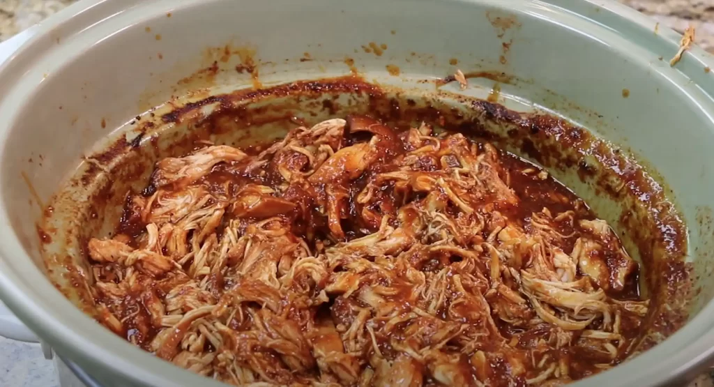 shredded chicken